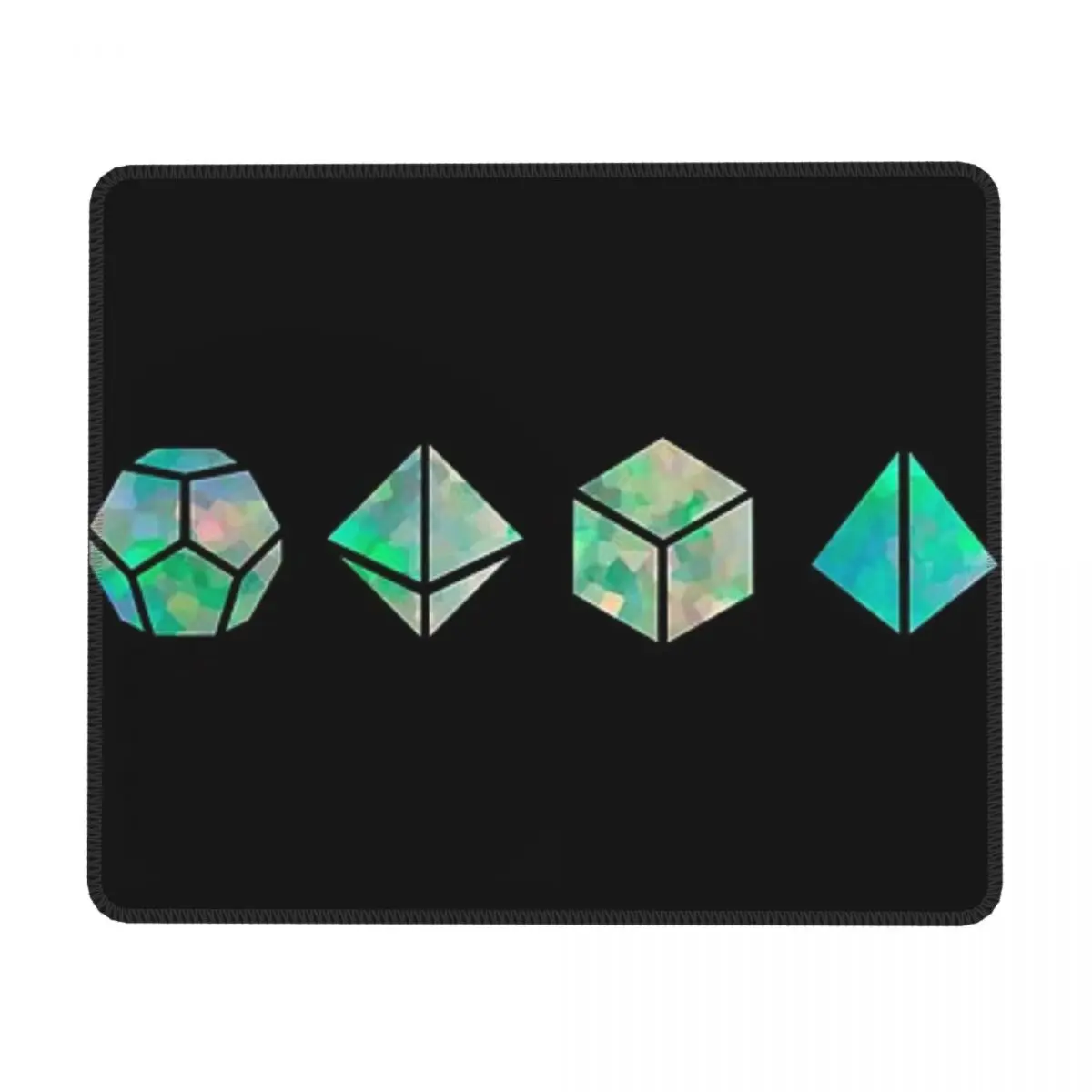 

Gaming Accessories Mouse Pad Opal RPG Dice Mousepad Mat Computer Gamer Desk Mat