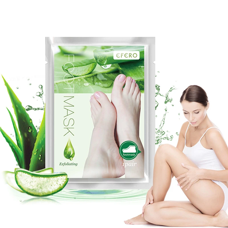 Exfoliating Foot Mask Foot SPA Pedicure Socks Removing Dead Skin Whitening Heels Feet Peeling Anti Cracked Foot Skin Care