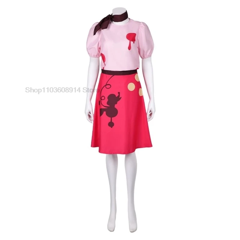 Hazbin Custumes Hotel Woman Costume Niffty Cosplay Anime Clothes Adult Cos Figures Cosplays Men's Women's Costumes Kid Disguise