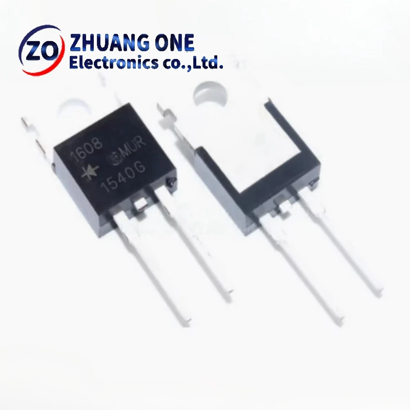 10PCS/LOT Mur1540g U1540 Direct Plug TO-220 Ultra-High Speed Rectifier Diode 400V 15A