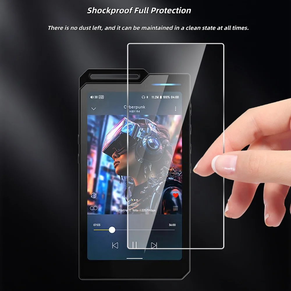 Película protectora duradera 9H para iRiver Astell & Kern SP4000 Protector de pantalla de vidrio templado a prueba de golpes