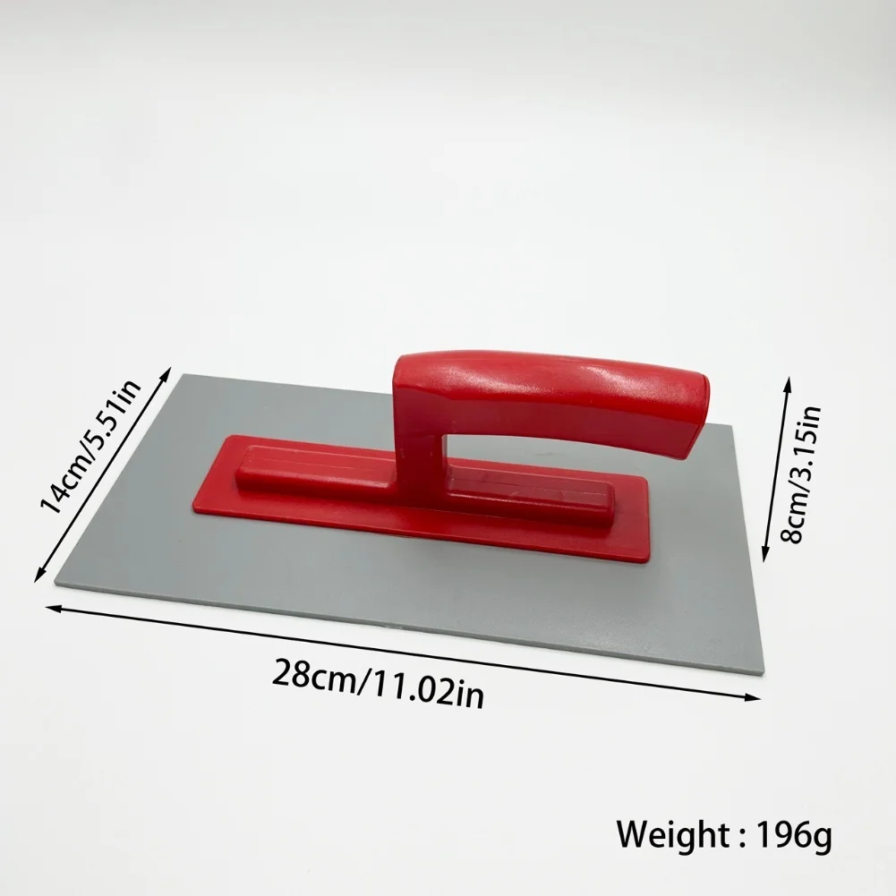 Plastic Plastering Scraper Large Size For Concrete Tiling Wall Rendering Smooth Finish Building Construction Tool