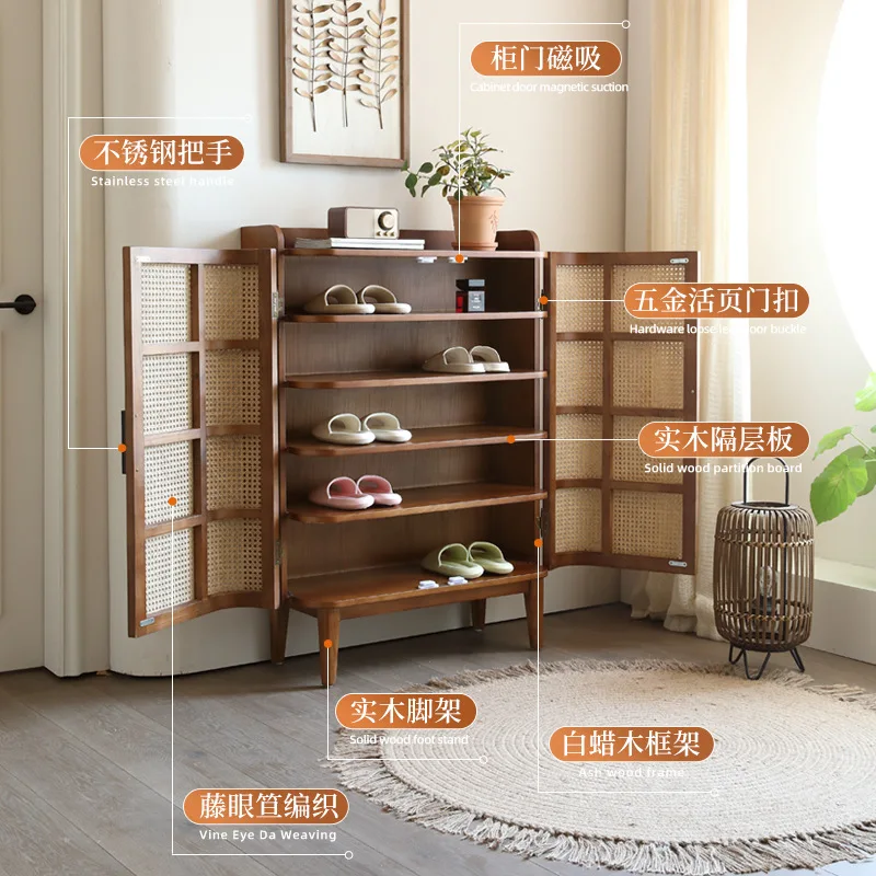 Living room home storage shoe rack home door storage locker