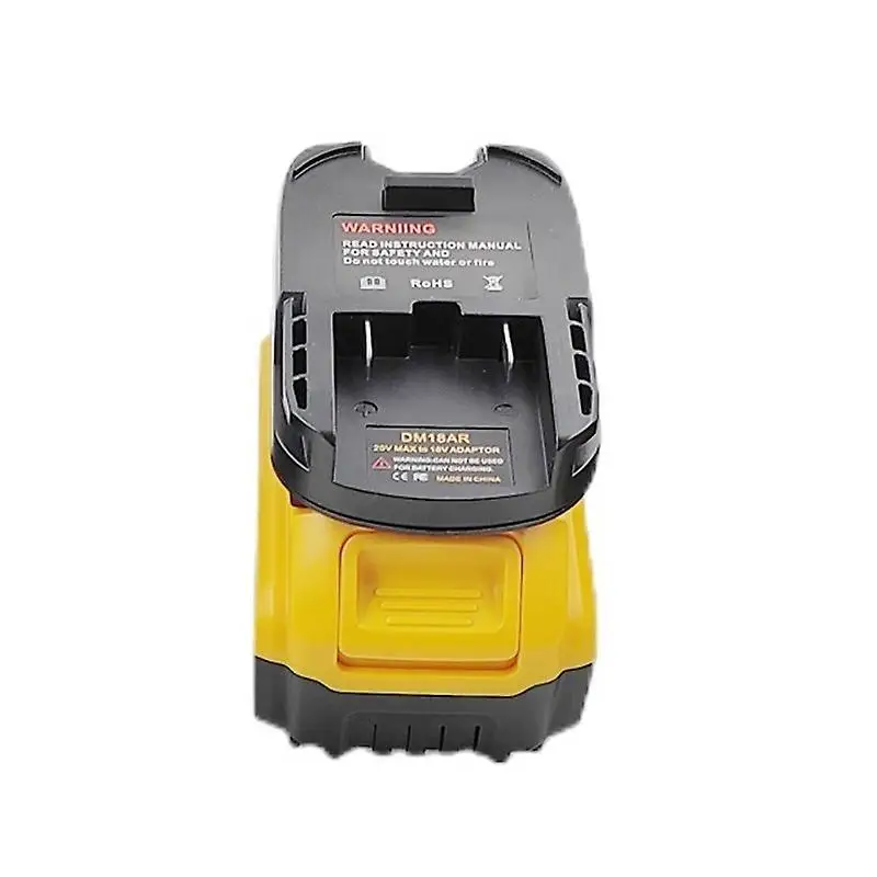 Adattatore DM18AR per DeWalt 20V Milwaukee M18 18V convertitore di batteria al litio a AEG RIDGID 18V batterie agli ioni di litio utensili elettrici