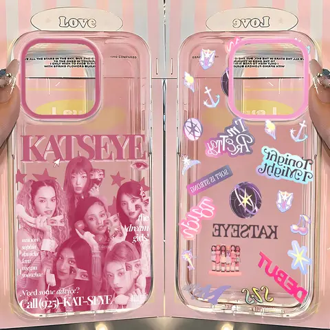 Hot New K-KPOP K-KATSEYEs Phone Case For iPhone 17 16 16e 15 14 13 12 11 Mini Pro Max X XR XSMax 7 8 Air Plus Clear Back Cover