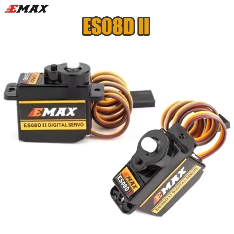 EMAX ES08D II Micro Servo Digital de Plástico para RC Helicóptero Avión RC Quadcopter