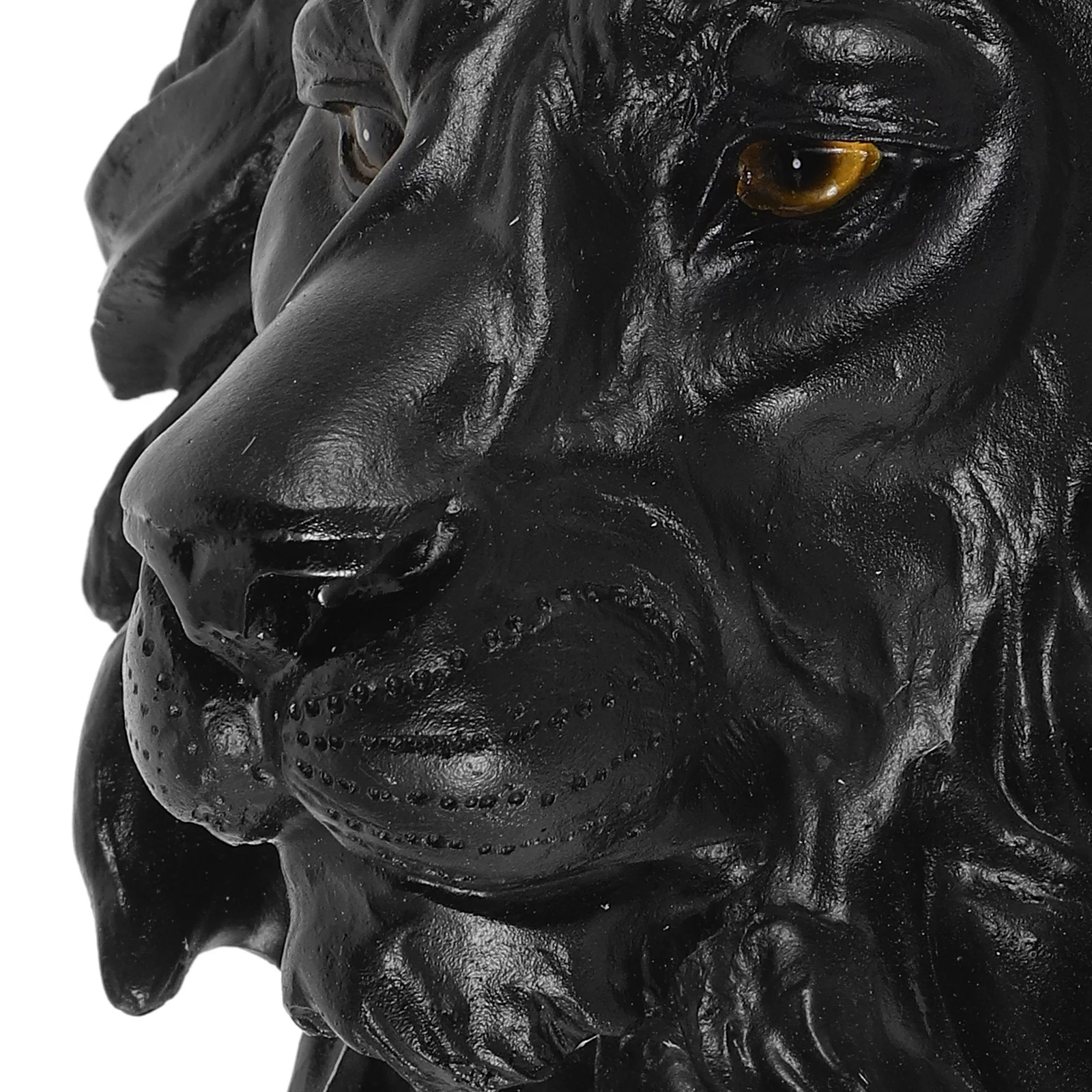 

Luxury Resin Lion Sculpture Decor Home Office Art Hanging Decor For Living Room Bedroom Hallway Animal Head Wall Hanging