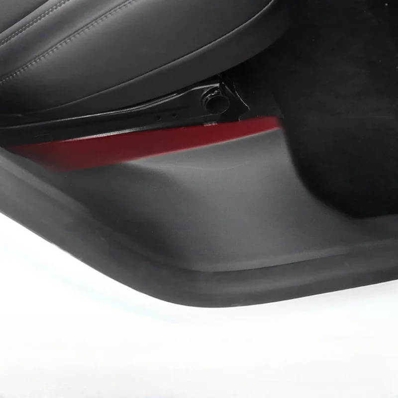 For Tesla Model Y Rear Row Built in Threshold Bar Protection Sill Cover Refit Inner Door Protection Accessory Pedal Stripe