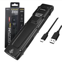Nitecore EDC27 UHi USB-C Rechargeable 3100 Lumens  LED Ultra Slim Flat EDC Flashlight Built-in Battery