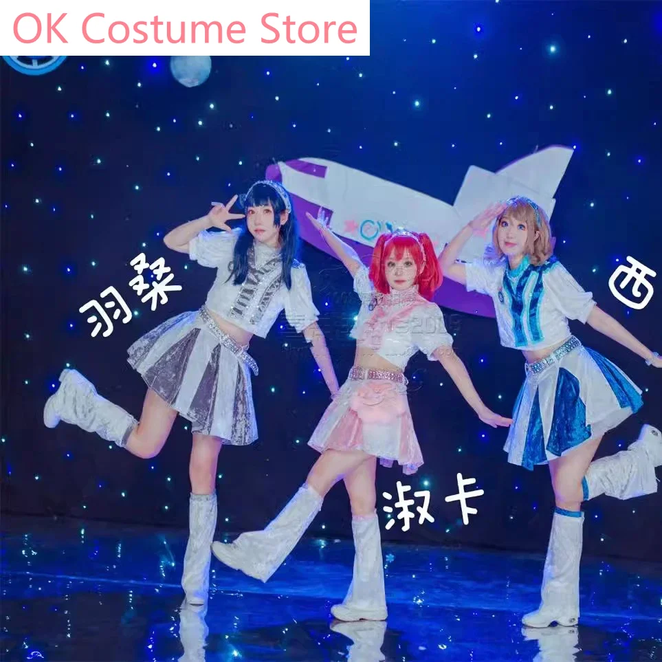 Anime Lovelive Kurosawa Ruby/Tsushima Yoshiko/Watanabe You Game Suit SJ Lovely Uniform Cosplay Costume Halloween Outfit