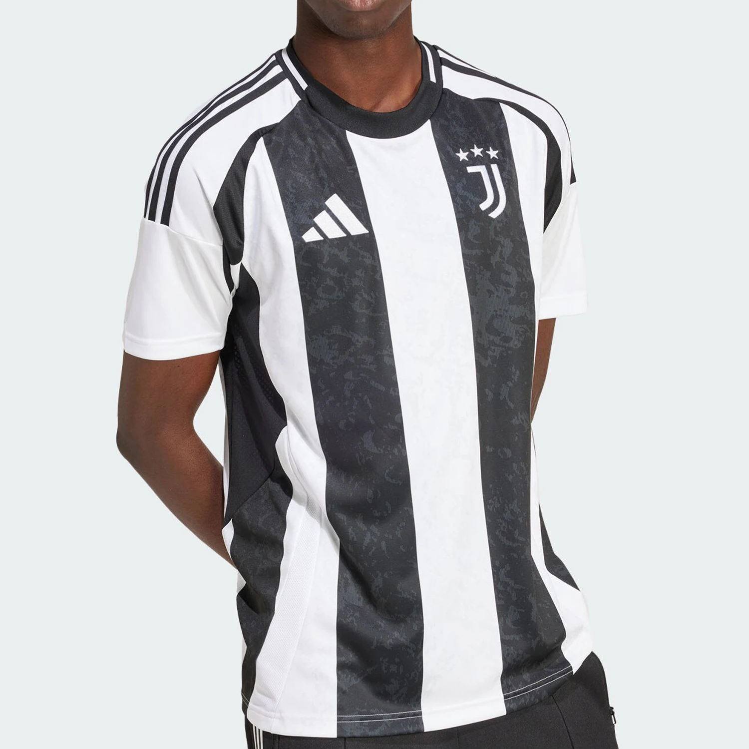 أديداس الرسمية أصيلة 2024 جديد الرجال الرطوبة فتل جولة الرقبة تي شيرت IS8002 #2