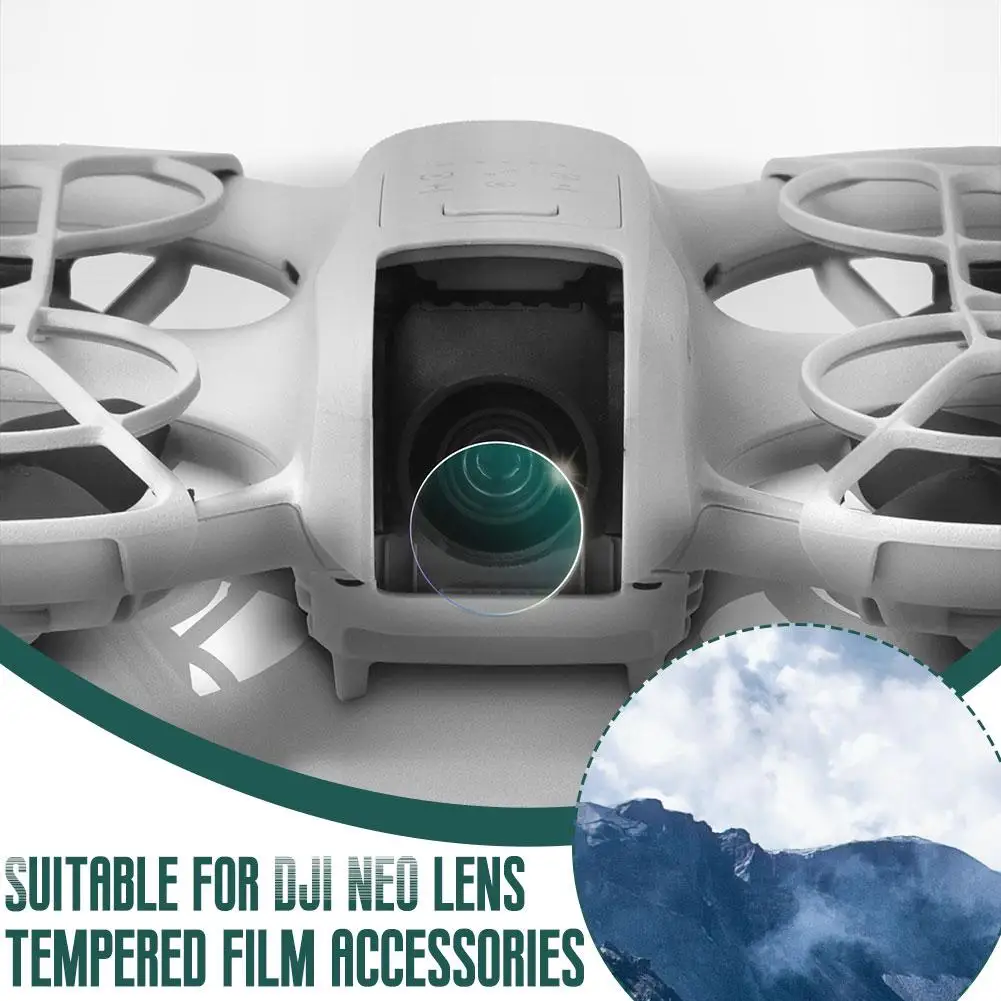 For Dji Neo Lens Tempered Film Accessories For Dji Neo Handheld Follow-up Aircraft, Lens Film For Dji Neo Explo J2m1