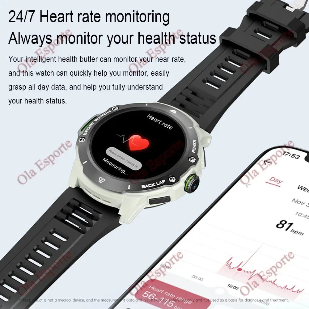 Nuovo 4G AMOLED Smartwatch SIM Card GPS WIFI NFC Download APP Dual Camera videochiamate monitoraggio della frequenza cardiaca Google Play uomo donna