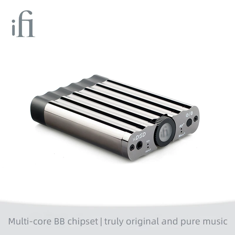 iFi xDSD portable hifi high-definition Bluetooth decoding and headphone amplifier all-in-one machine for mobile music fever