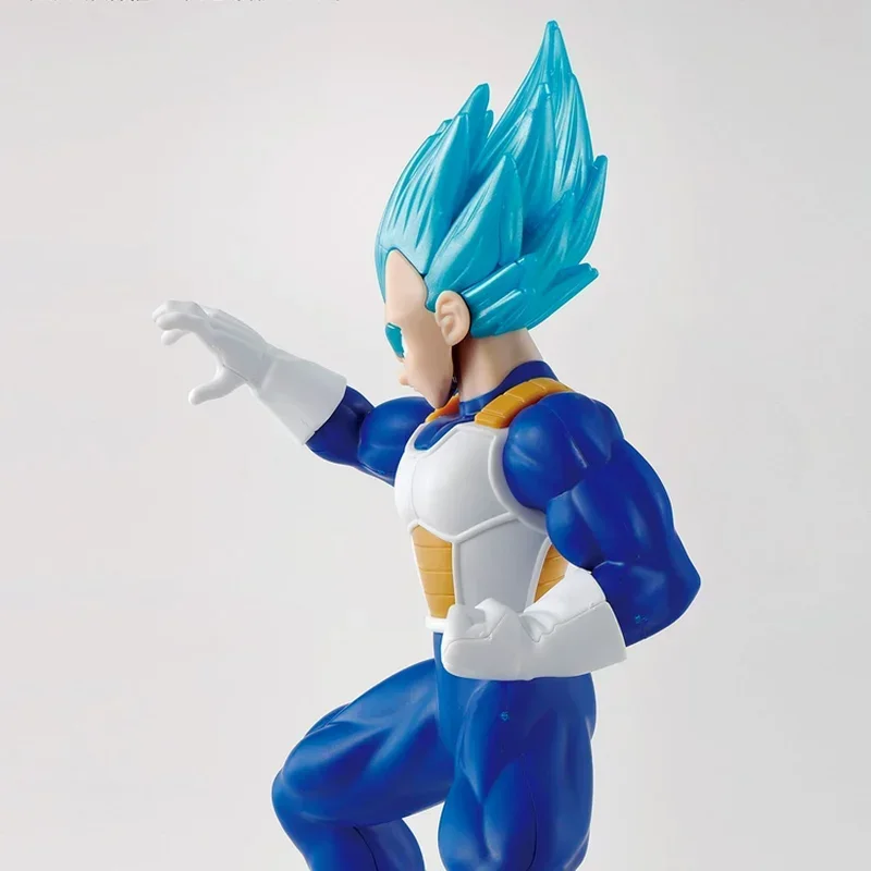バンダイドラゴンボールアニメフィギュアベジータモデル EG エントリーグレード青髪絶妙なアクションフィギュアコレクタブルおもちゃ子供のギフト