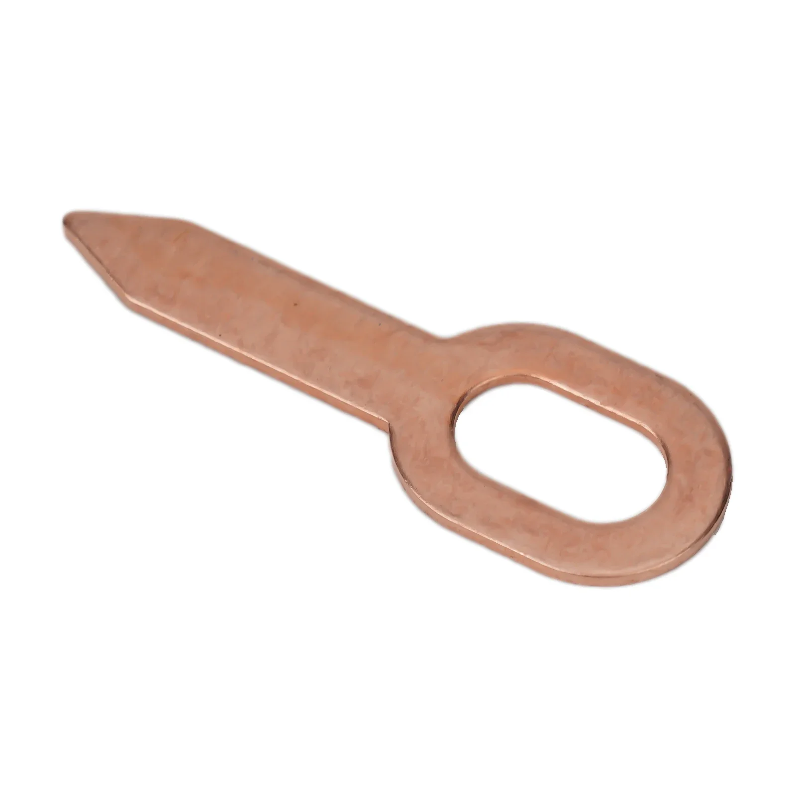 Recessed Pull Ring 2mm Thickness 55mm Length Copper-plated Durability Pull Washer Tool For Spot Welding Welder