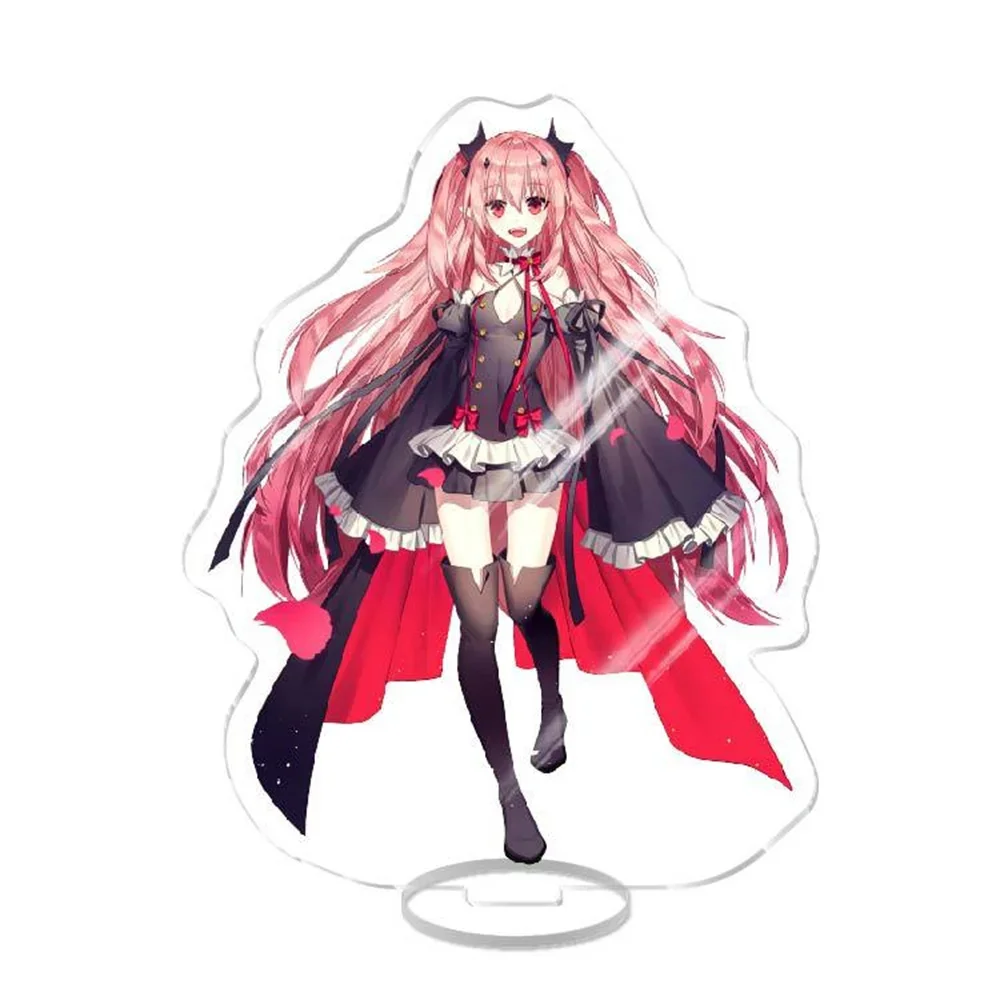 Seraph of the End Anime Acrylic Stand Model Figure Cosplay Keychain Desk Decor Birthday Gift for Fans