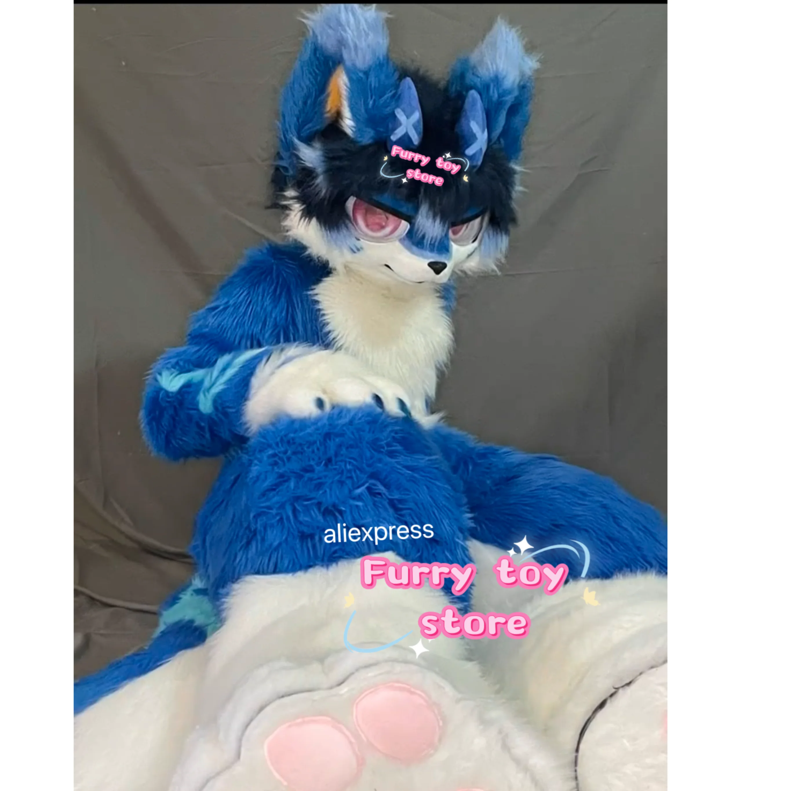 Animal Suit Fursuit Wearable Furry Cute Furry Cosplay Costume Furry Suit Full Set Of Genuine Handmade Comic Show Cute Cartoon