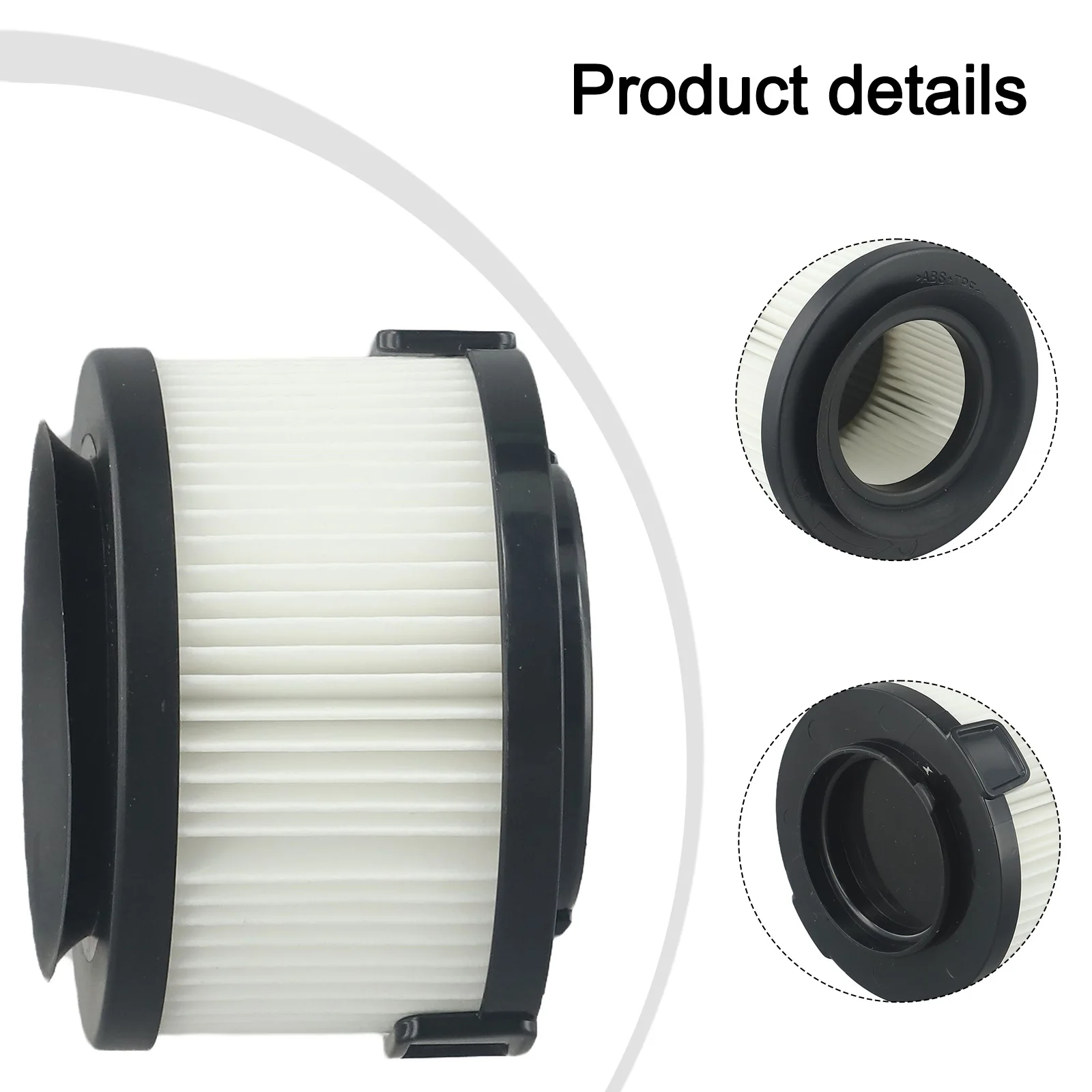 Washable Replacement Filters For Wertheim For Evolution MAX W8301 Vacuum Cleaner Efficient Airflow For Dust Removal