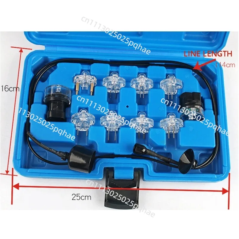 Automobile Line Maintenance Inspection Light Fuel Injector Test Set Fuel Efi Injection Test Model Light Tool