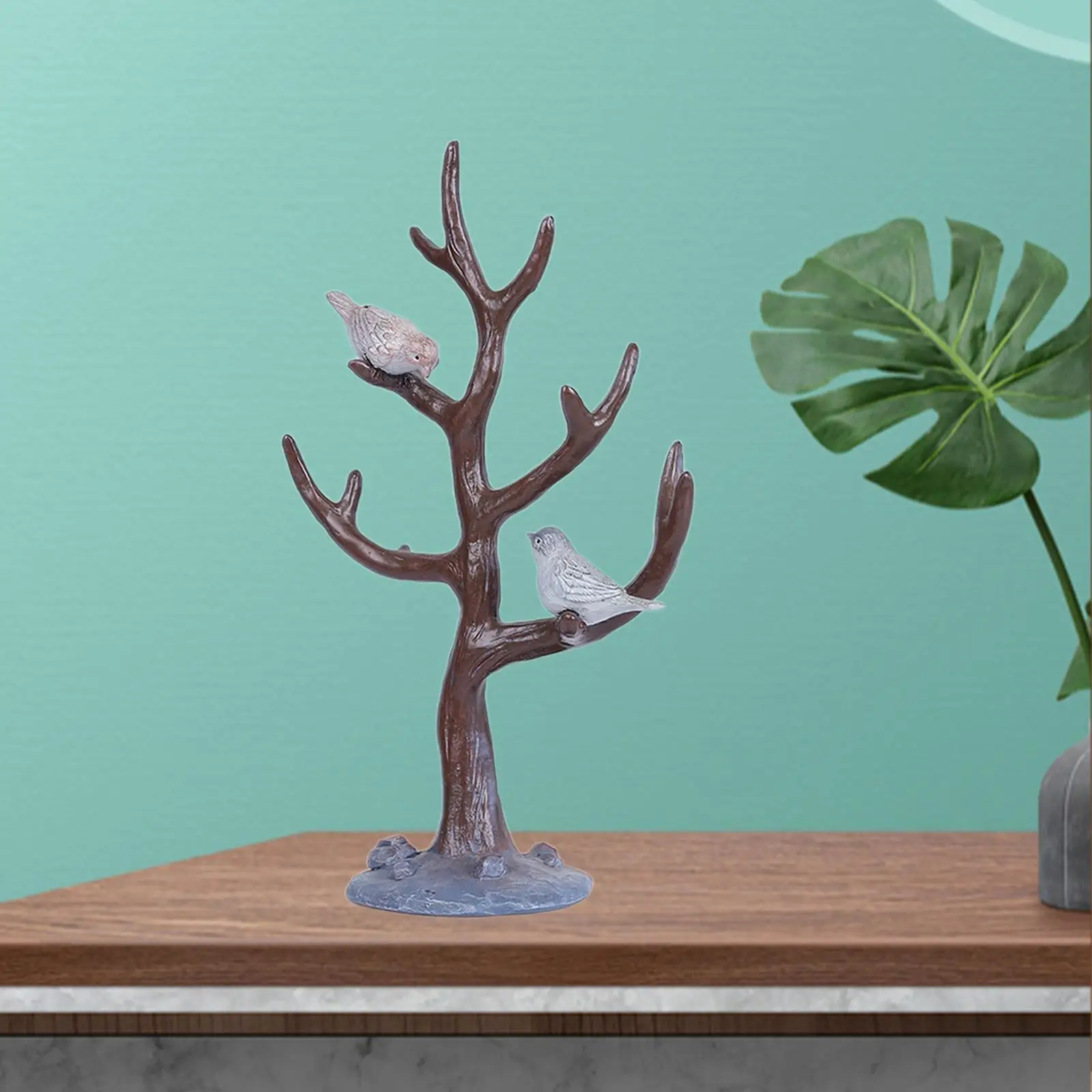 Jóias modernas Stand Showcase, Display Rack para colares, relógio, anéis