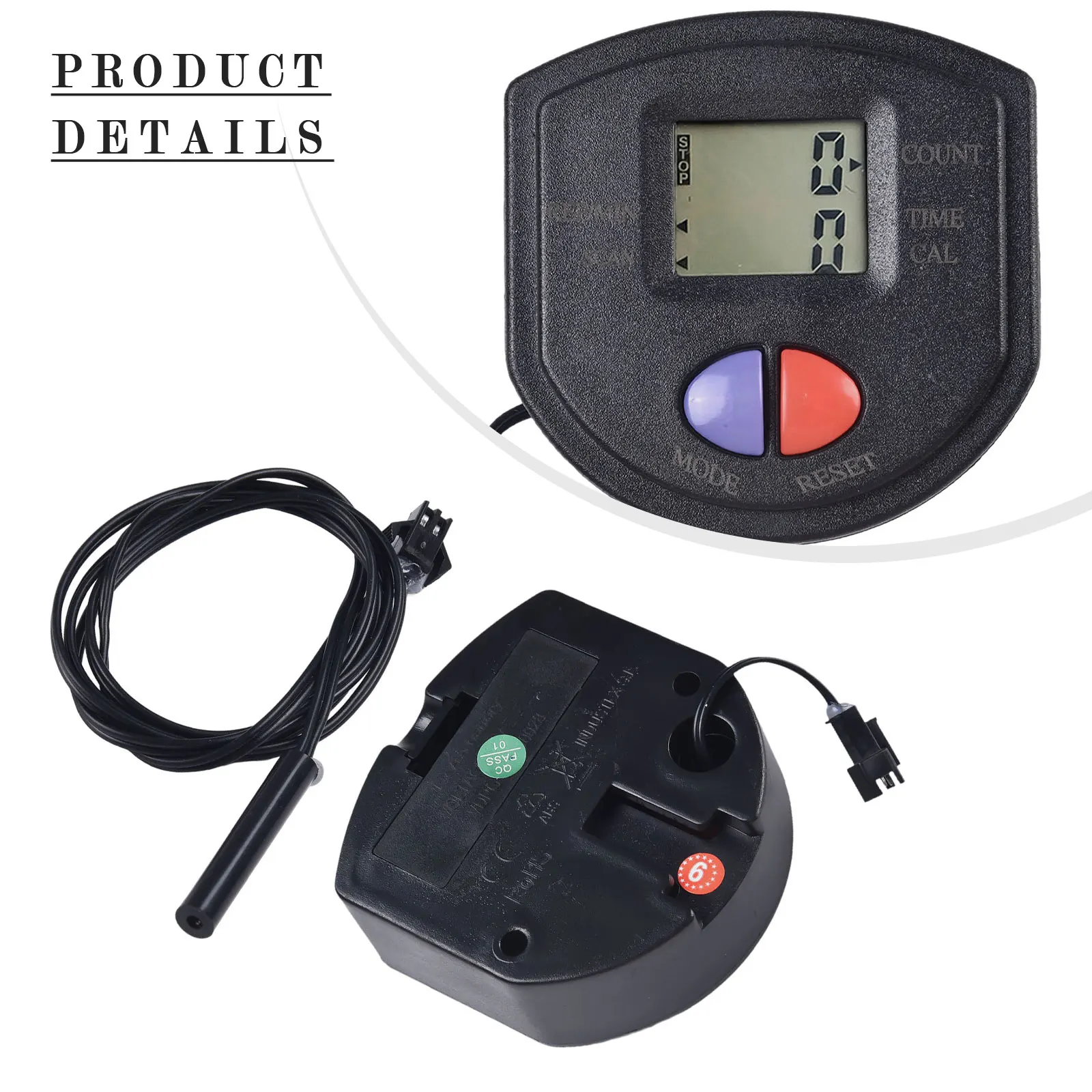 

Stepper Counter LCD Display Monitor Transform Your Fitness Routine with This Fitness Equipment for Exercise Bike