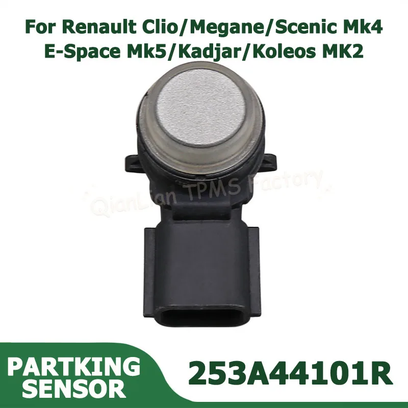 253A40694R Parking Assist Sensor For Renault Clio Scenic Megane Mk4 Koleos MK2 E-Space Mk5 Kadjar Car PDC Security Alarm System
