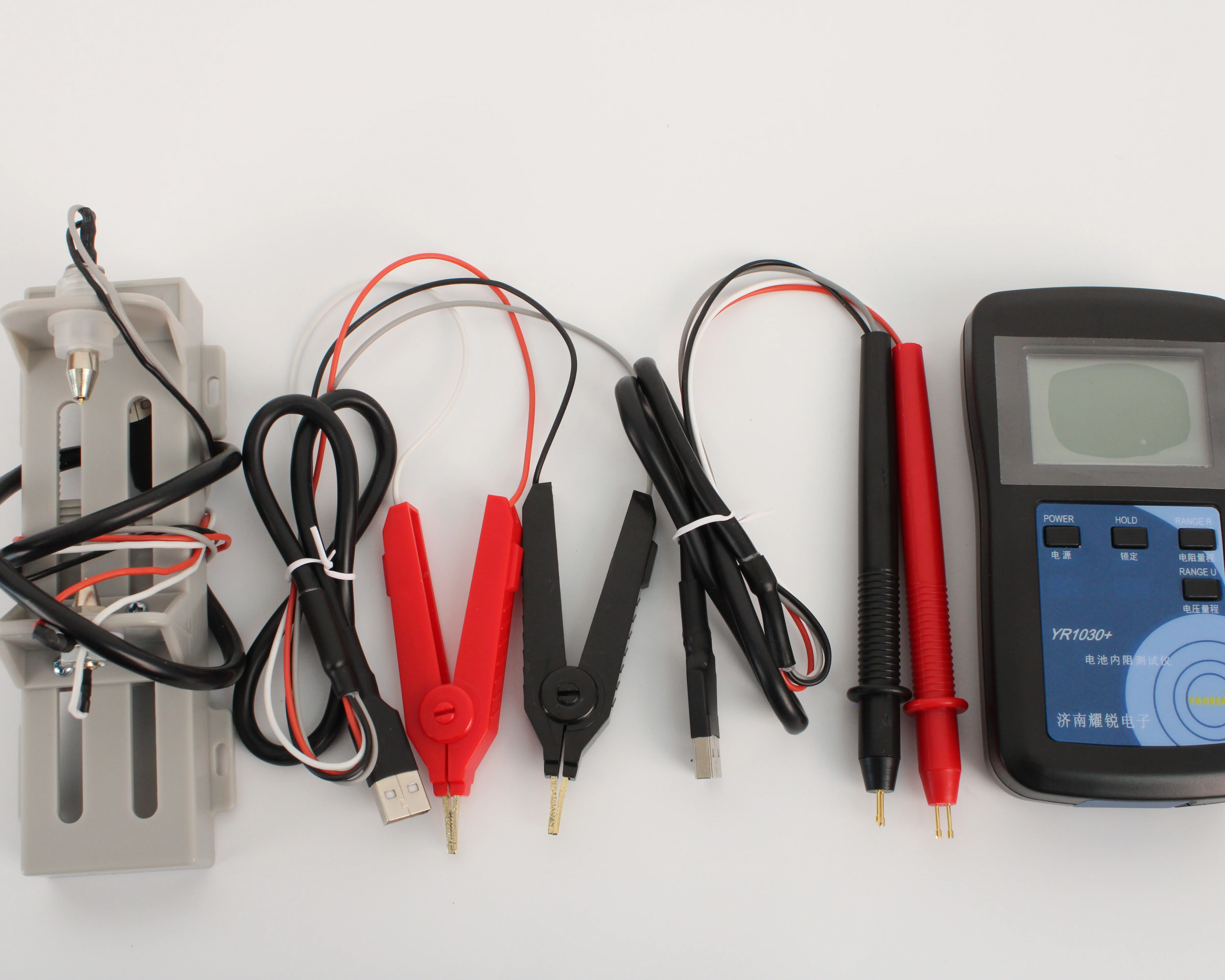 Imagem -04 - Yaorea Resistência Interna Tester Bateria de Lítio Alcalinidade do Polímero Real Four Wire Fabricante Genuíno Vendas Diretas Yr1030