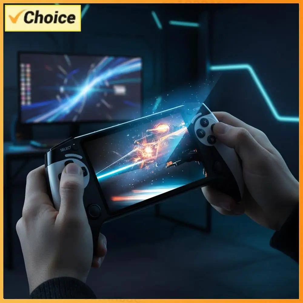 

Handheld Game Console 5.5 Inch Screen Retro Handheld Video Game Console with 20000+ Games Game Player for Kids and Adults