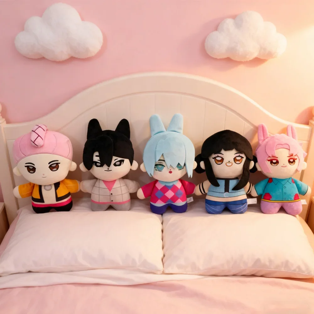 Kpop Dämonenjäger Rumi Plüsch Niedlicher Dämonenjäger Saja Jungen Plüschtier Cartoon Tiger/Vogel Gefüllte Puppe Weiche Heimdekoration Spielzeug Kinder Geschenk