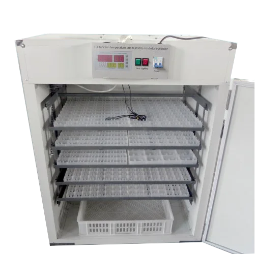 Inustry Incubator with Solar Power Panel and BatteryDigital Automatic 880 Chicken Egg