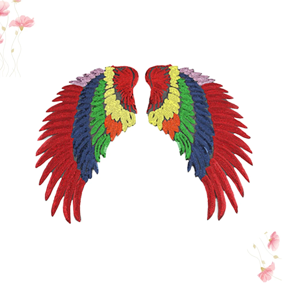 

Wings Clothing Patch Stickers Sewing Embroidery Retro Decorative Durable Premium Material Garment Accessories For Kids
