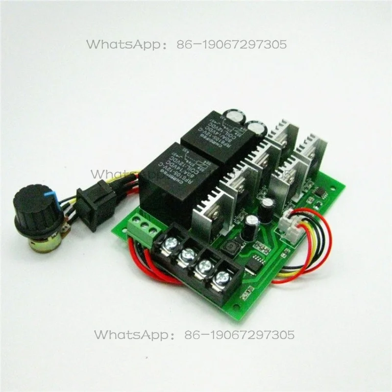 High Power 40A Forward and Reverse Rotation, Motor Governor, Brushed Motor Controller 12V24V36V