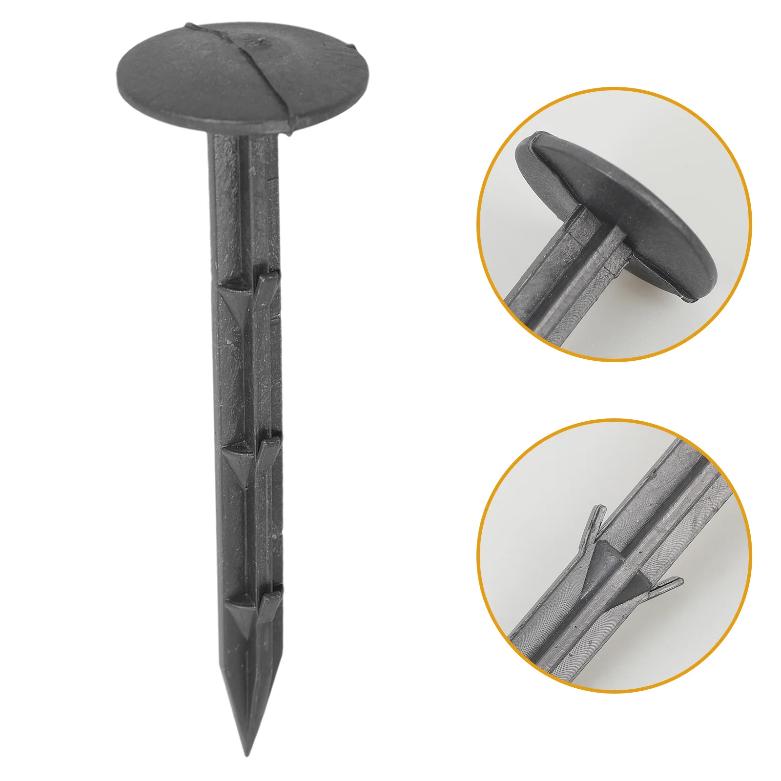 

30Pcs Garden Stakes Heavy Duty Lightweight Plastic Tent Pegs for Camping Hiking Beach Blanket Ground Pegs Garden Stakes