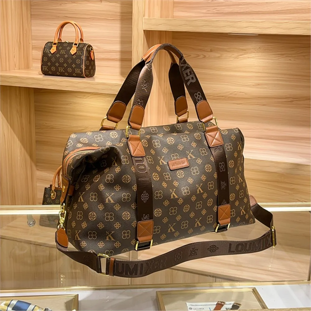 حقيبة سفر نسائية محمولة باليد، حقيبة أمتعة سفر الأعمال ذات سعة كبيرة، حقيبة كروس، موديل خريف 2025 الجديد