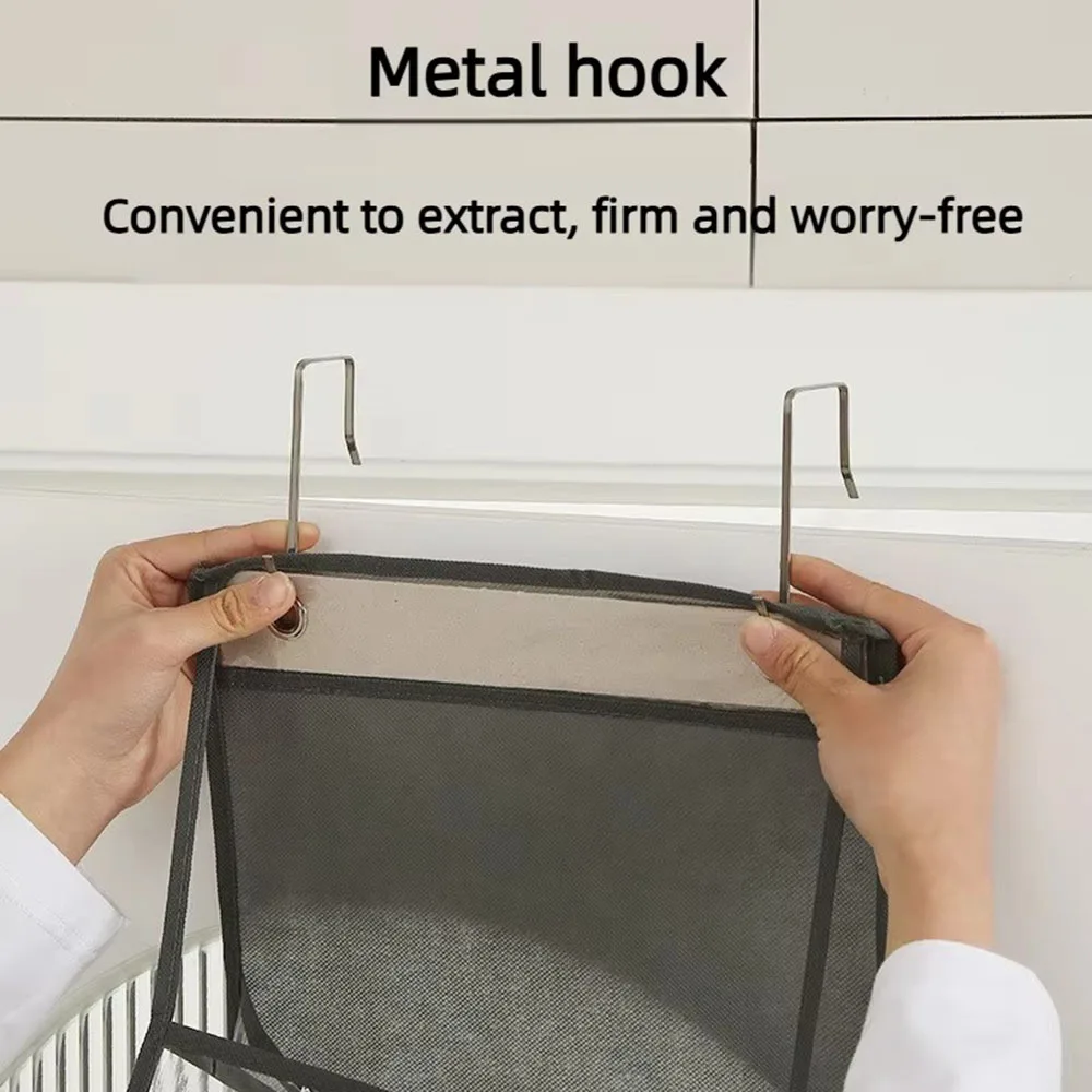 4/6 Layer Hanging Organizer Behind The Door Storage Bags Clothes Miscellaneous Closet Bedroom Dorm Storage Underwear Accessories view 6