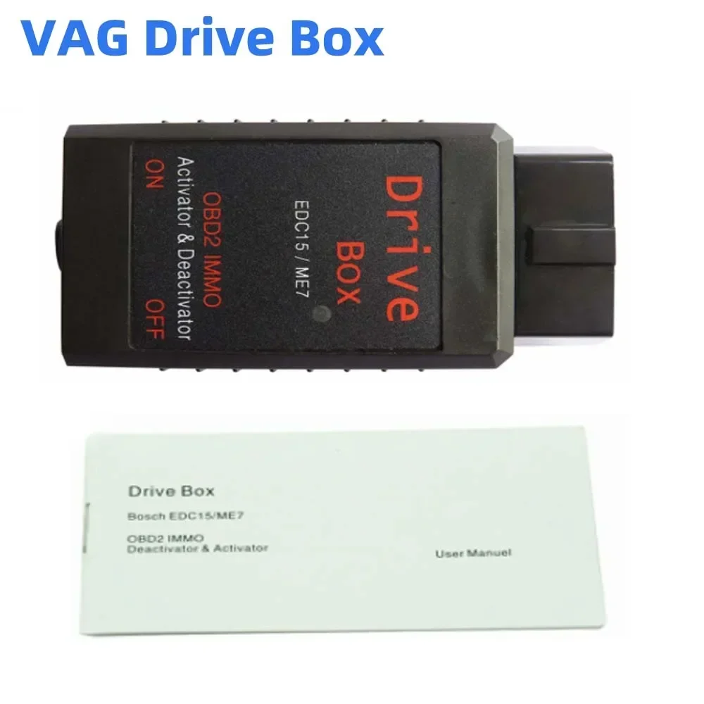 

Лучшая цена для AUDI, V-W, Sko-da EDC15/ME7 VAG IMMO Деактиватор VAG Drive Box OBD2 OBD 2 Активатор IMMO