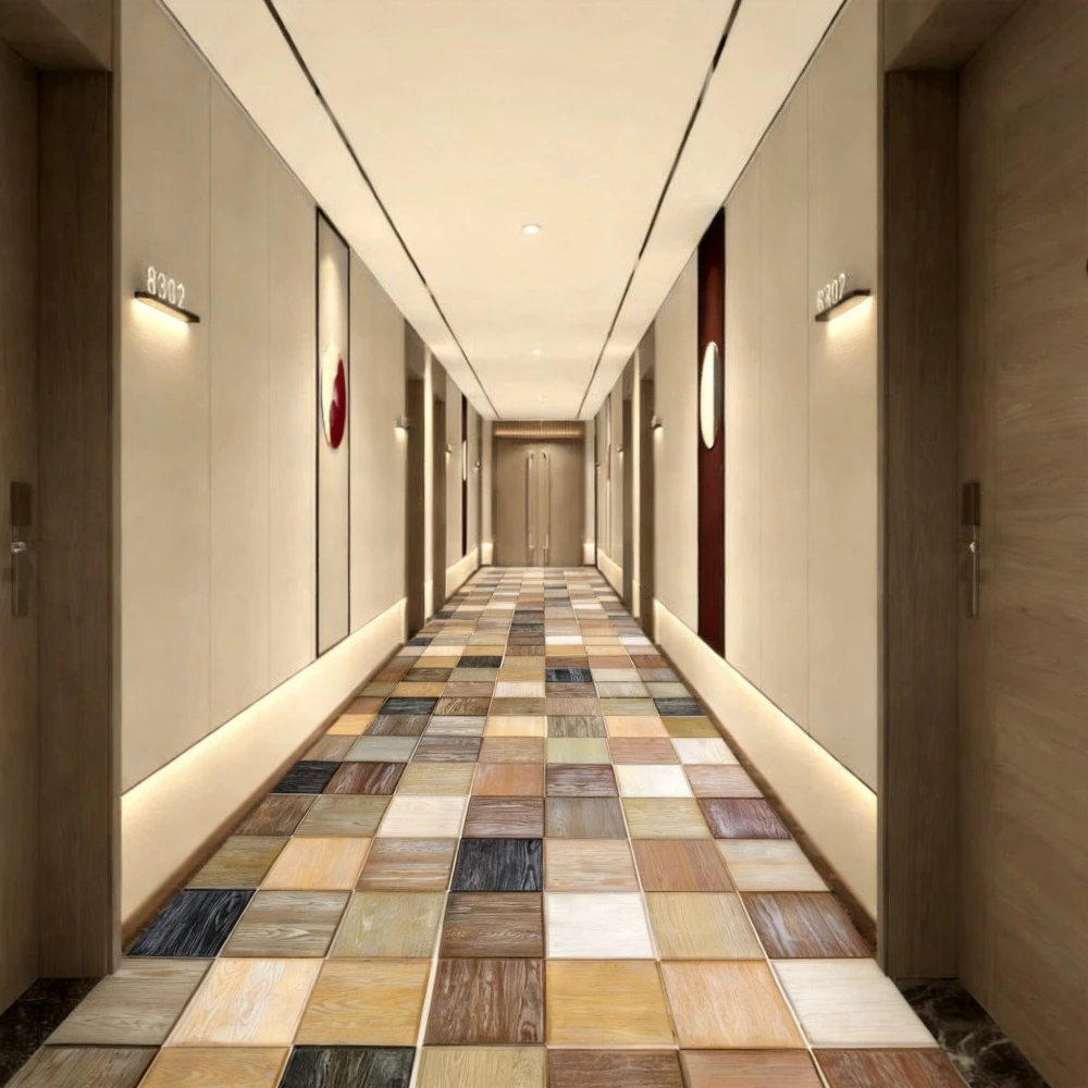 

Modern Home Long Corridor Carpet Non-slip Stairway Rug Hotel Lobby Passageway Runner Washable Room Decor Floor Mats Customizable