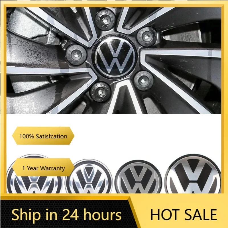 

Колпаки ступиц 4 шт. Volkswagen 56 мм 60 мм 65 мм 70 мм 76 мм, колпаки центра колеса автомобиля, значок для VW Jetta MK5 Golf Passat Tiguan CC