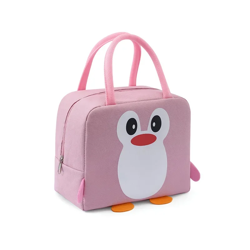 Sacs glacières de dessin animé pour femmes, sac à bento à main, sacs à lunch mignons pour enfants, sac à lunch en aluminium, sac de boîte à lunch pour étudiants, à la mode