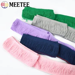 5/10M 50mm Colorful Cotton Tassel Fringe Trim Lace Ribbon for Sewing Dress Clothes Home Textile Curtain DIY Crafts Accessories