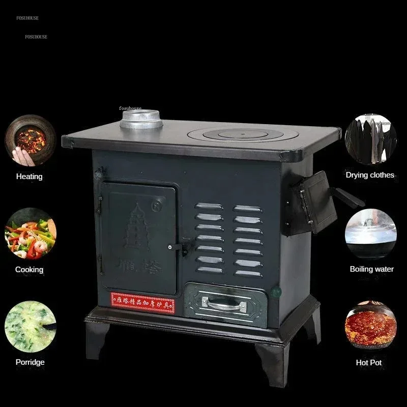 Outdoor Stoves Firewood Portable Camping Multifunction Burner for Home Stoves Kitchens Travel Nature Hike Camp Equipment