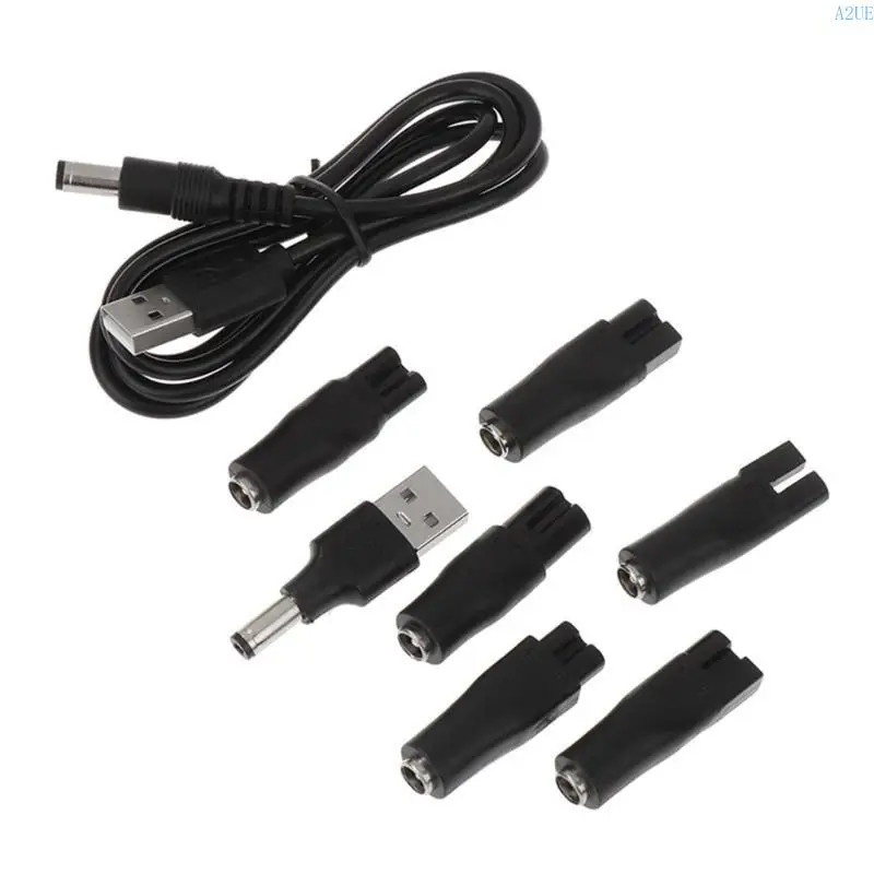 A2UE Charging Cables for Shavers Clippers and Home Appliances Power Cord USB Adapter