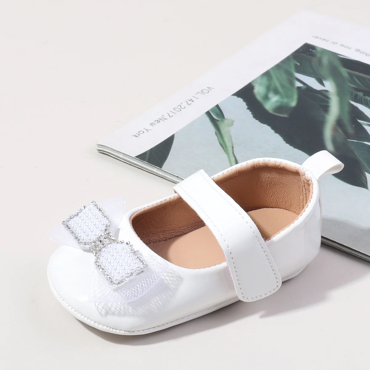 

Spring And Autumn New Design Princess Shoes For Toddler Baby Girls Shoes With High Quality Crystals For 0-18M