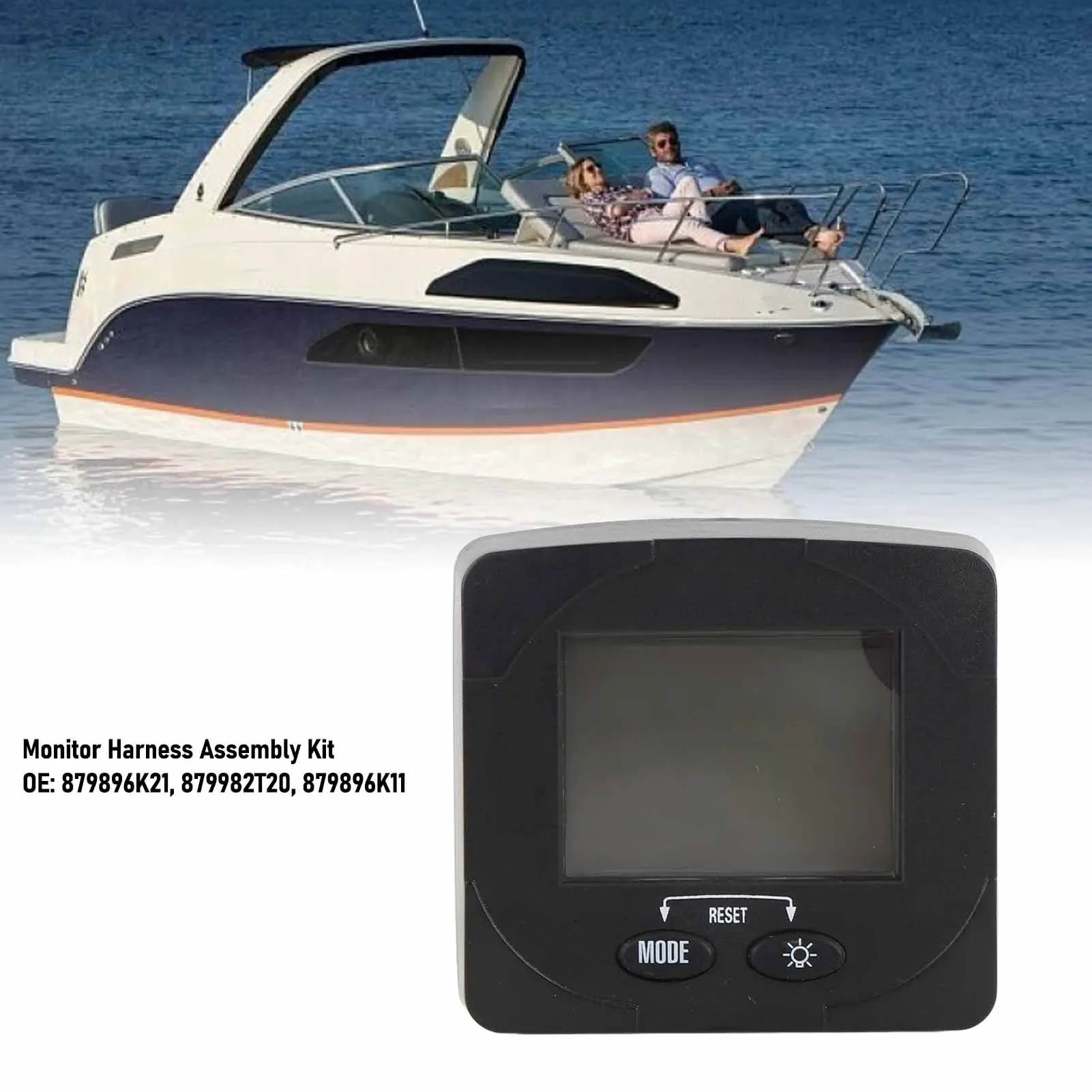 Kit de Monitoramento SmartCraft com Chicote CAN de 20 polegadas 879896K21 para Motores Mercruiser 2002 e Novos