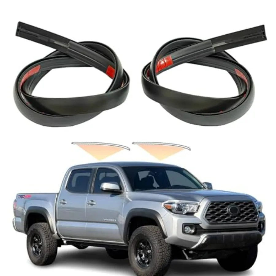 

2Pcs Roof Drip Molding Weatherstrip for Toyota Tacoma Double CAB 2016-2023 Left Right Side Roof Trim Seal Kit Replacement Compa