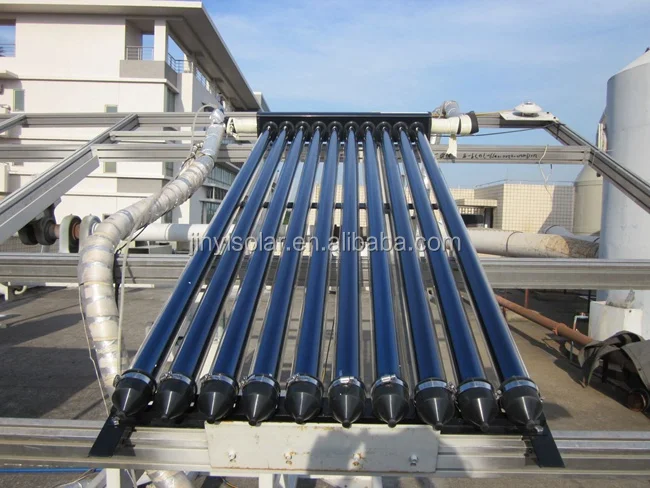 Keymark Active Separated Pressured Solar Water Heater Price China with Vacuum Tube Collector and Boiler