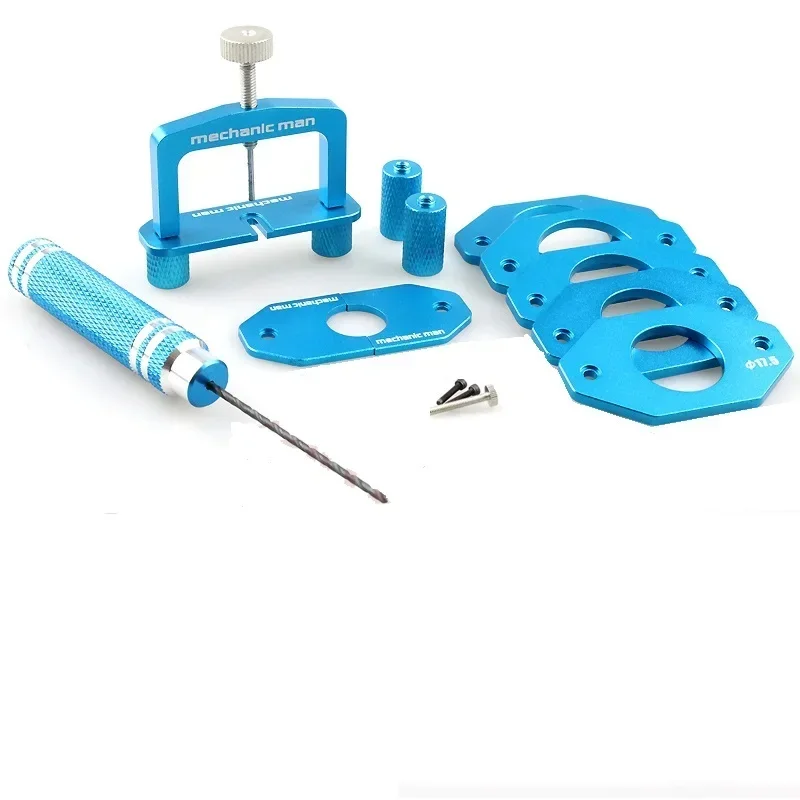 Mechanik Man Wheel Hole Punch Drill Wheel Removal Tool Puller do modelu samochodu Tamiya Mini 4WD