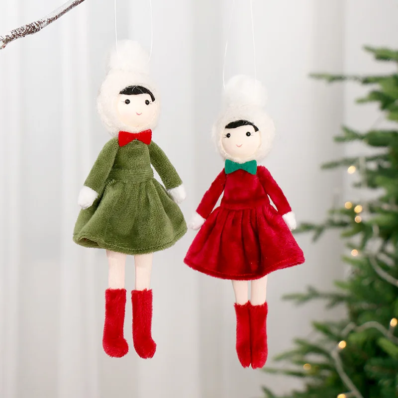 

Snowman Hat Decoration Holiday Christmas Doll Pendant Holiday Party Decoration Plush Doll Decoration Cute Pendant