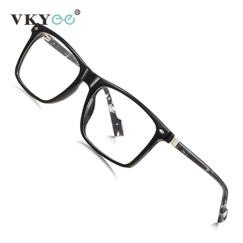 Imagen 2 del producto VICKY, nueva moda, montura cuadrada geométrica, diseño minimalista, gafas antiluz azul para hombres, prescripción personalizable LS218